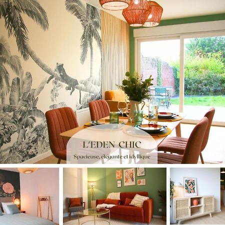 Ferienwohnung L'Eden Chic - Balneo - Jardin - Parking Gratuit Arras Exterior foto