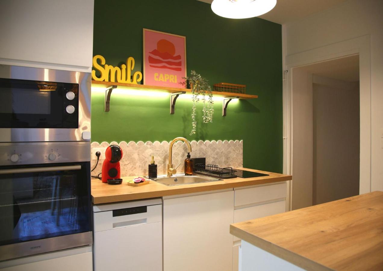 Ferienwohnung L'Eden Chic - Balneo - Jardin - Parking Gratuit Arras Exterior foto