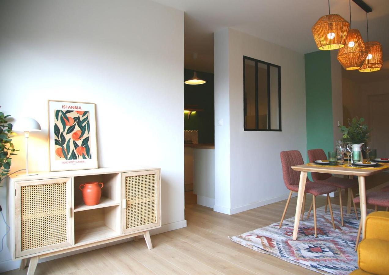 Ferienwohnung L'Eden Chic - Balneo - Jardin - Parking Gratuit Arras Exterior foto