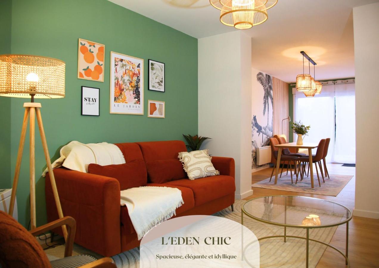 Ferienwohnung L'Eden Chic - Balneo - Jardin - Parking Gratuit Arras Exterior foto
